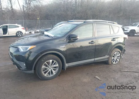 2018 Toyota Rav4 Hybrid Xle z USA, uszkodzony, nr VIN JTMRJREV4JD172555